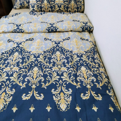 Güçsan 200/220 cm nevresim + 4 yastık kılıfı + lastikli çarşaf çift kişilik takım TARÇIN